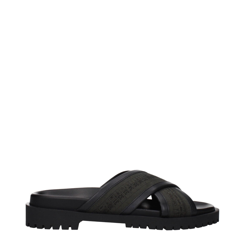 Off - White Green Fabric Sandals - Beyzy Store - Off - White
