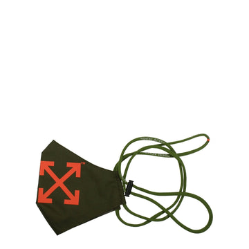 Off - White Green Polyester Facemasks - Beyzy Store - Off - White