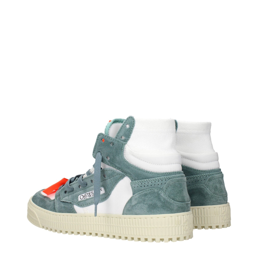 Off - White White Fabric High Tops - Beyzy Store - Off - White