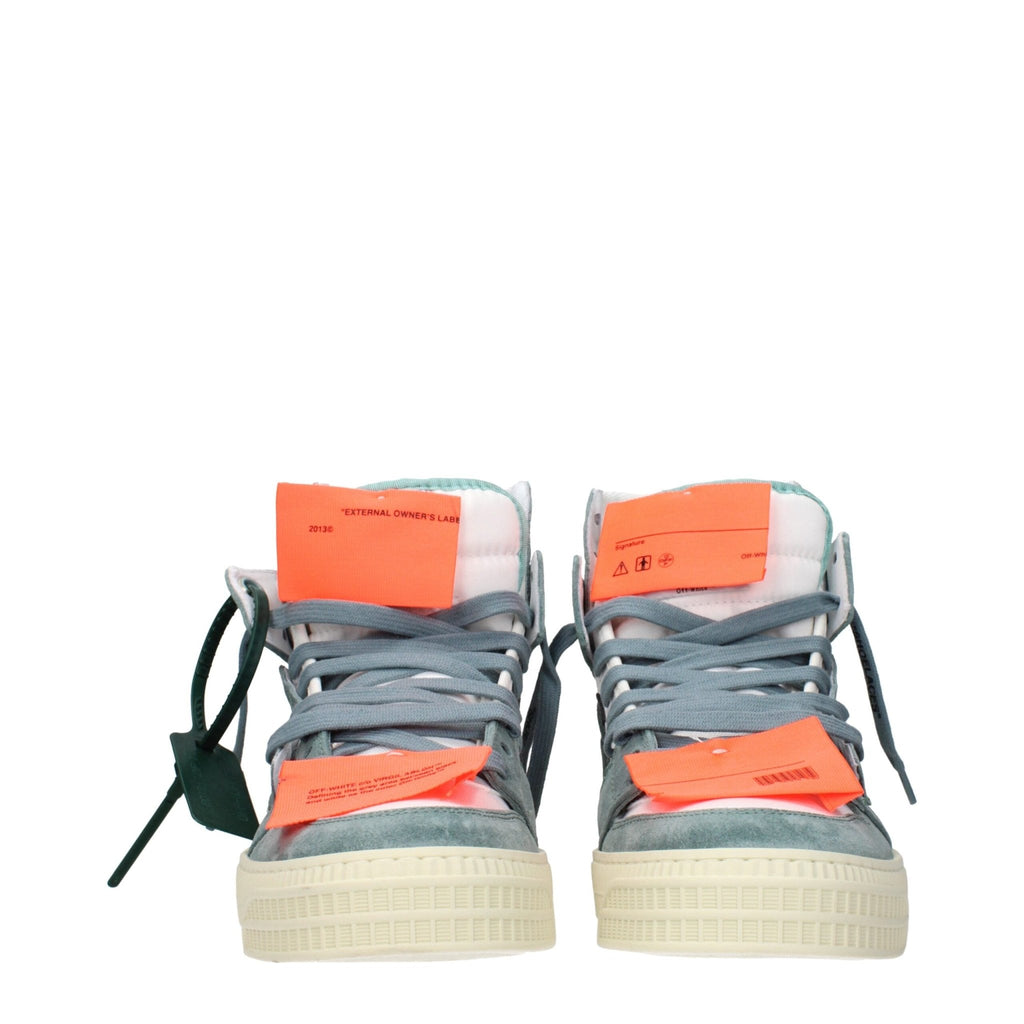 Off - White White Fabric High Tops - Beyzy Store - Off - White