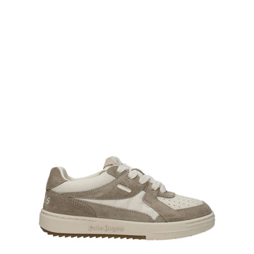 Palm Angels Beige Fabric Sneakers - Beyzy Store - Palm Angels