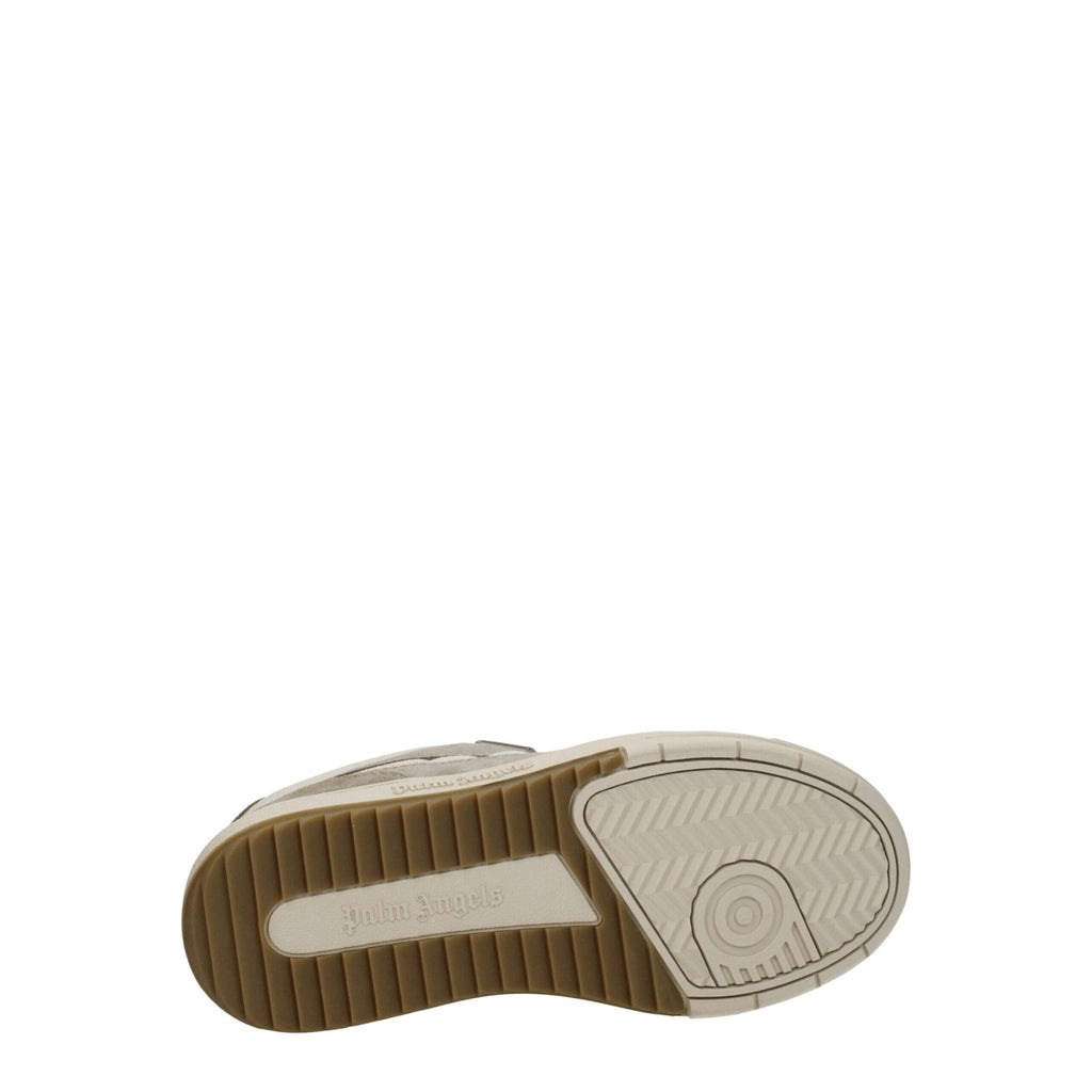 Palm Angels Beige Fabric Sneakers - Beyzy Store - Palm Angels