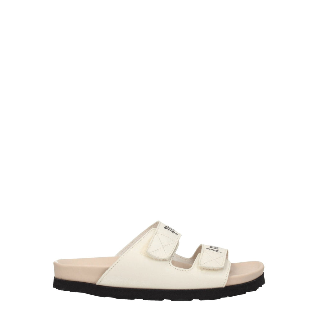 Palm Angels Beige Leather Sandal - Beyzy Store - Palm Angels