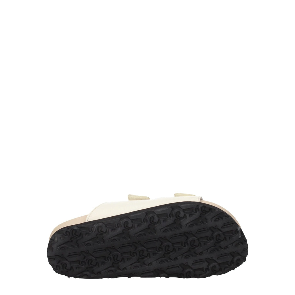 Palm Angels Beige Leather Sandal - Beyzy Store - Palm Angels