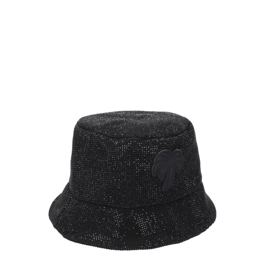 Palm Angels Black Cotton Bucket Hats - Beyzy Store - Palm Angels