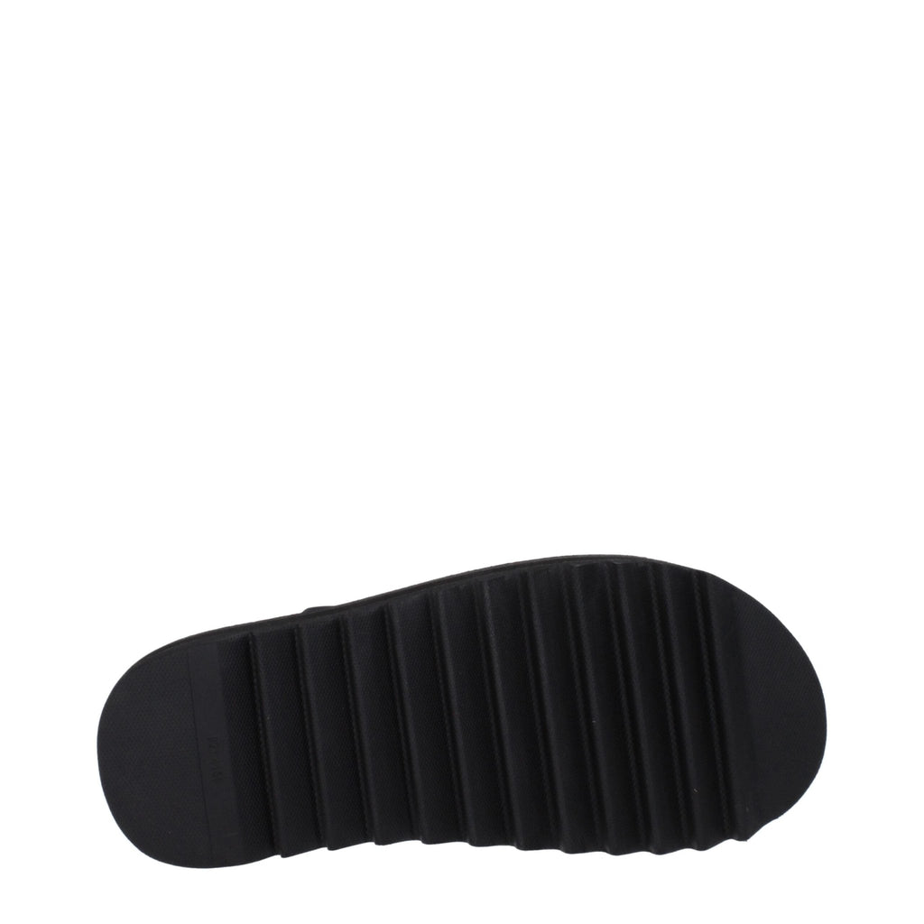 Palm Angels Black Fabric Flip - Flop Sandal - Beyzy Store - Palm Angels