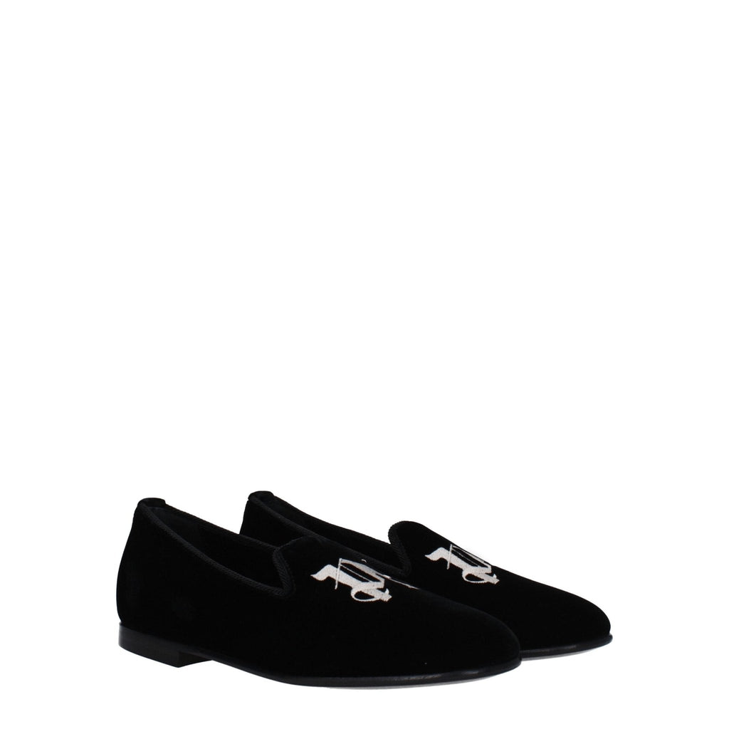 Palm Angels Black Velvet Loafer - Beyzy Store - Palm Angels