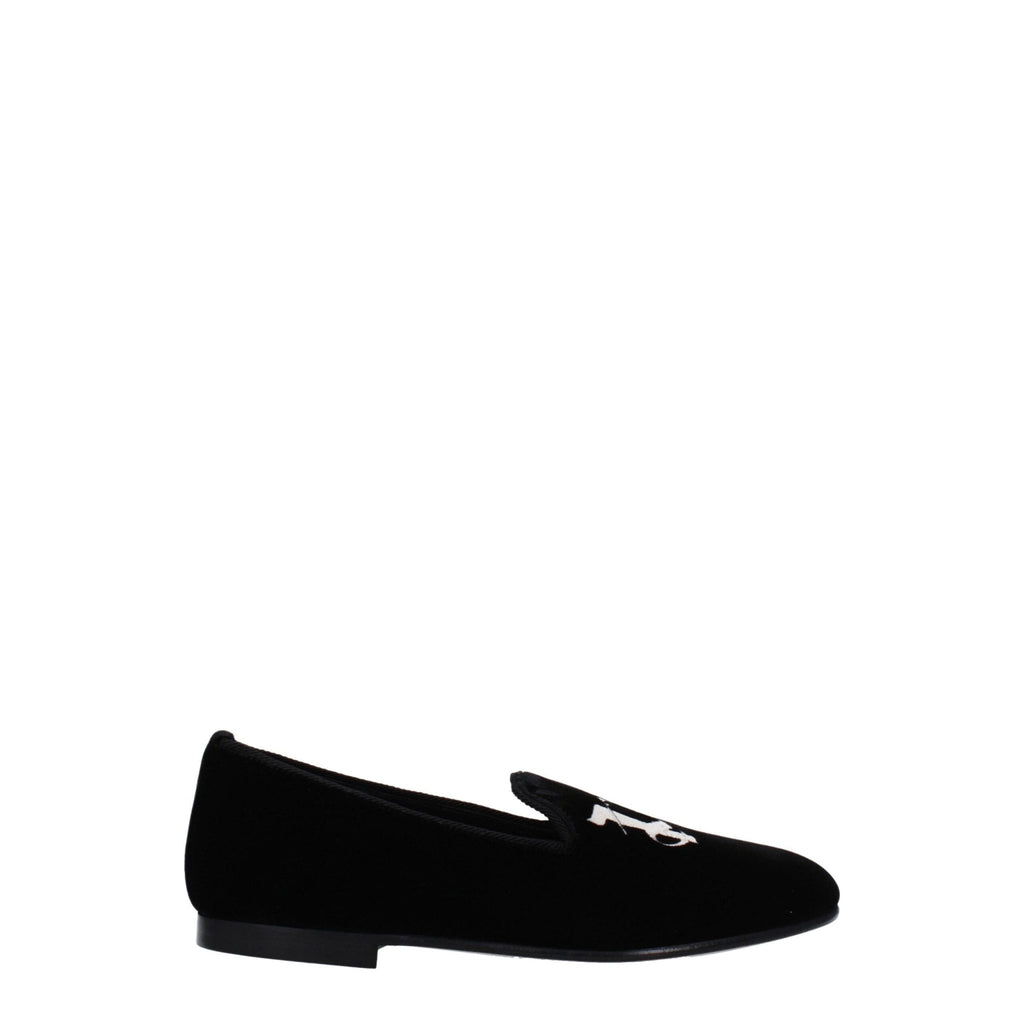 Palm Angels Black Velvet Loafer - Beyzy Store - Palm Angels