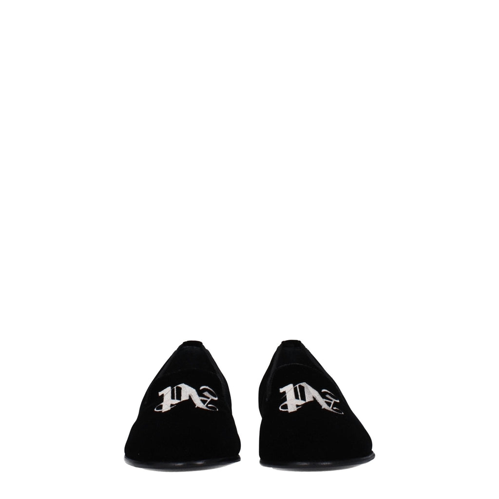 Palm Angels Black Velvet Loafer - Beyzy Store - Palm Angels