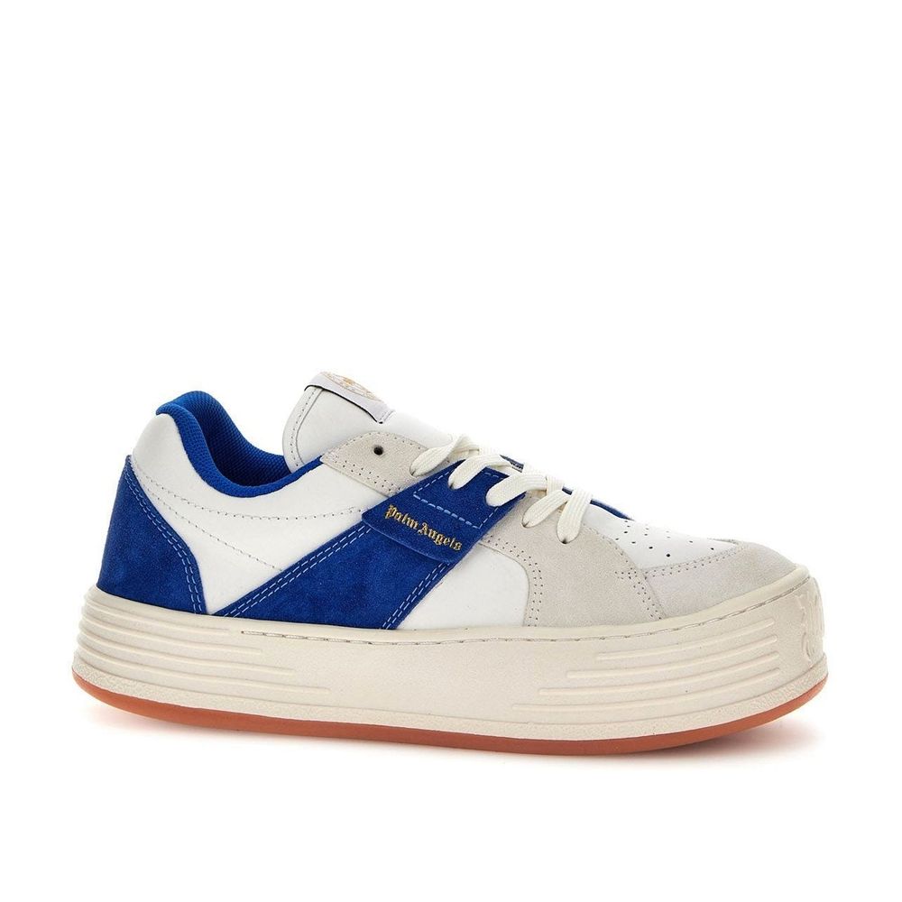 Palm Angels Leather Logo Sneakers - Beyzy Store - Palm Angels