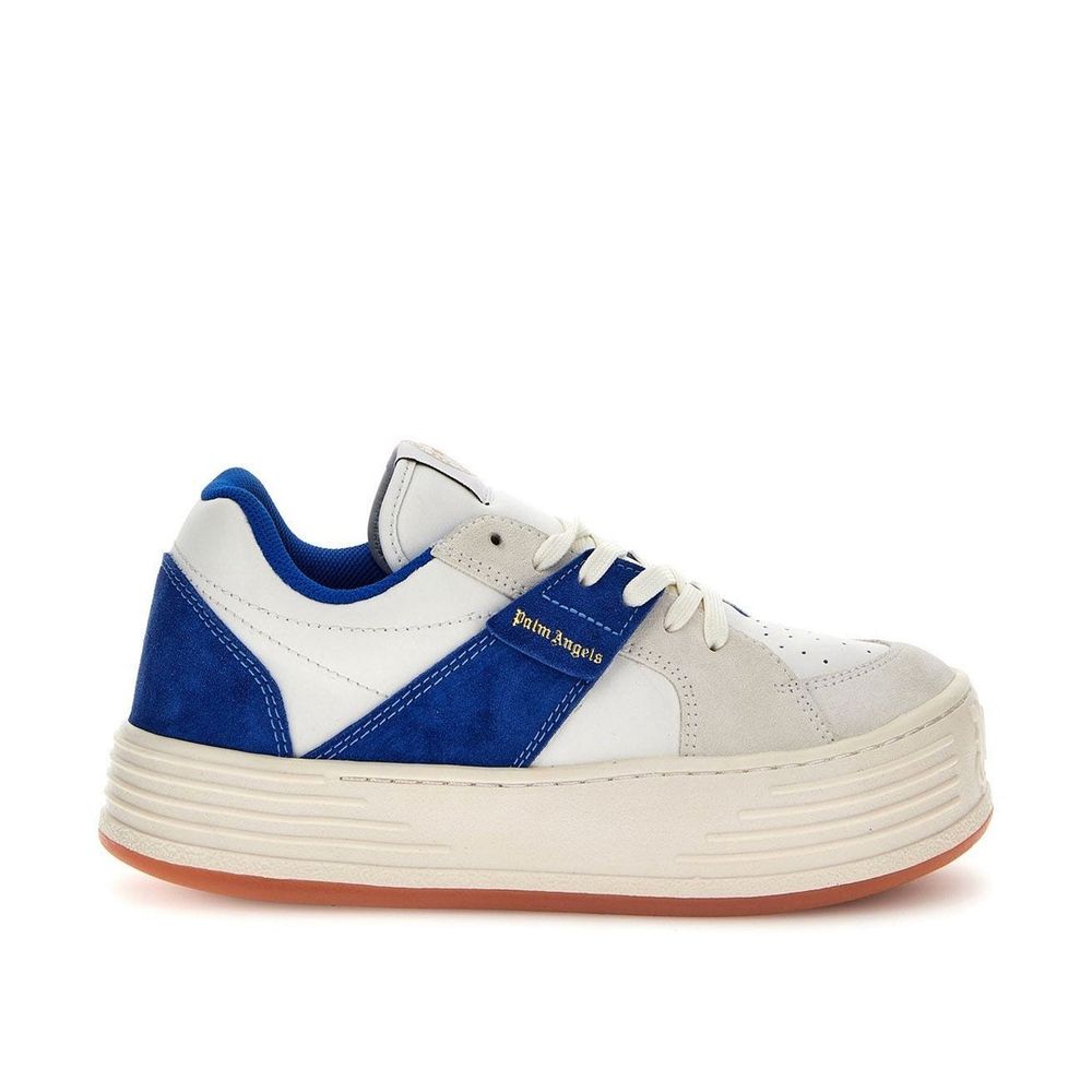 Palm Angels Leather Logo Sneakers - Beyzy Store - Palm Angels