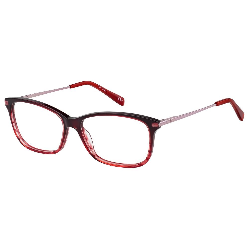 Pierre Cardin Red Acetate Frames - Beyzy Store - Pierre Cardin