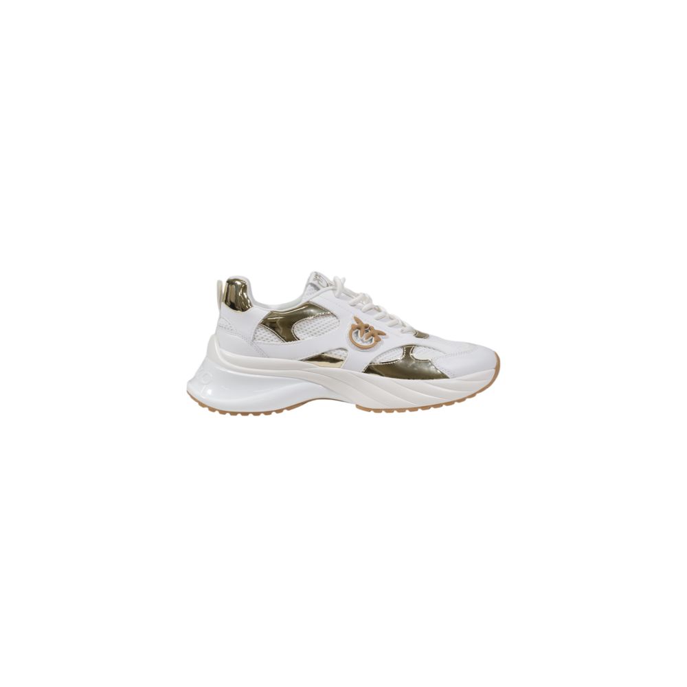PINKO White Leather Sneaker - Beyzy Store - PINKO