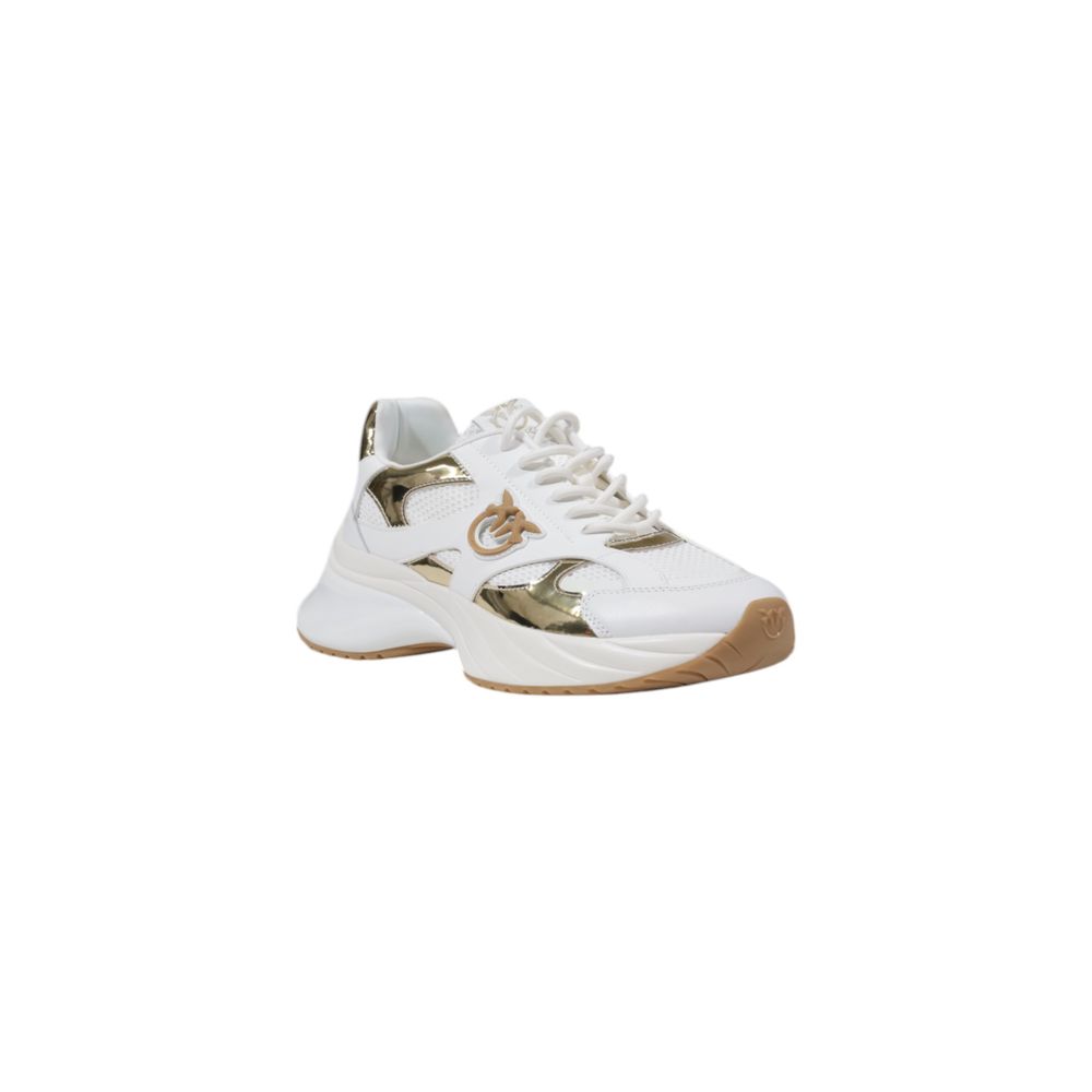 PINKO White Leather Sneaker - Beyzy Store - PINKO
