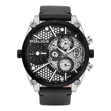 Police Black Leather Watch - Beyzy Store - Police