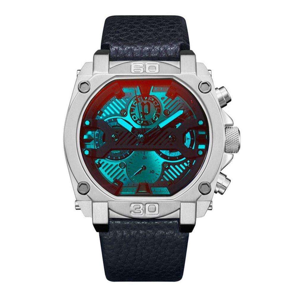 Police Blue Leather Watch - Beyzy Store - Police