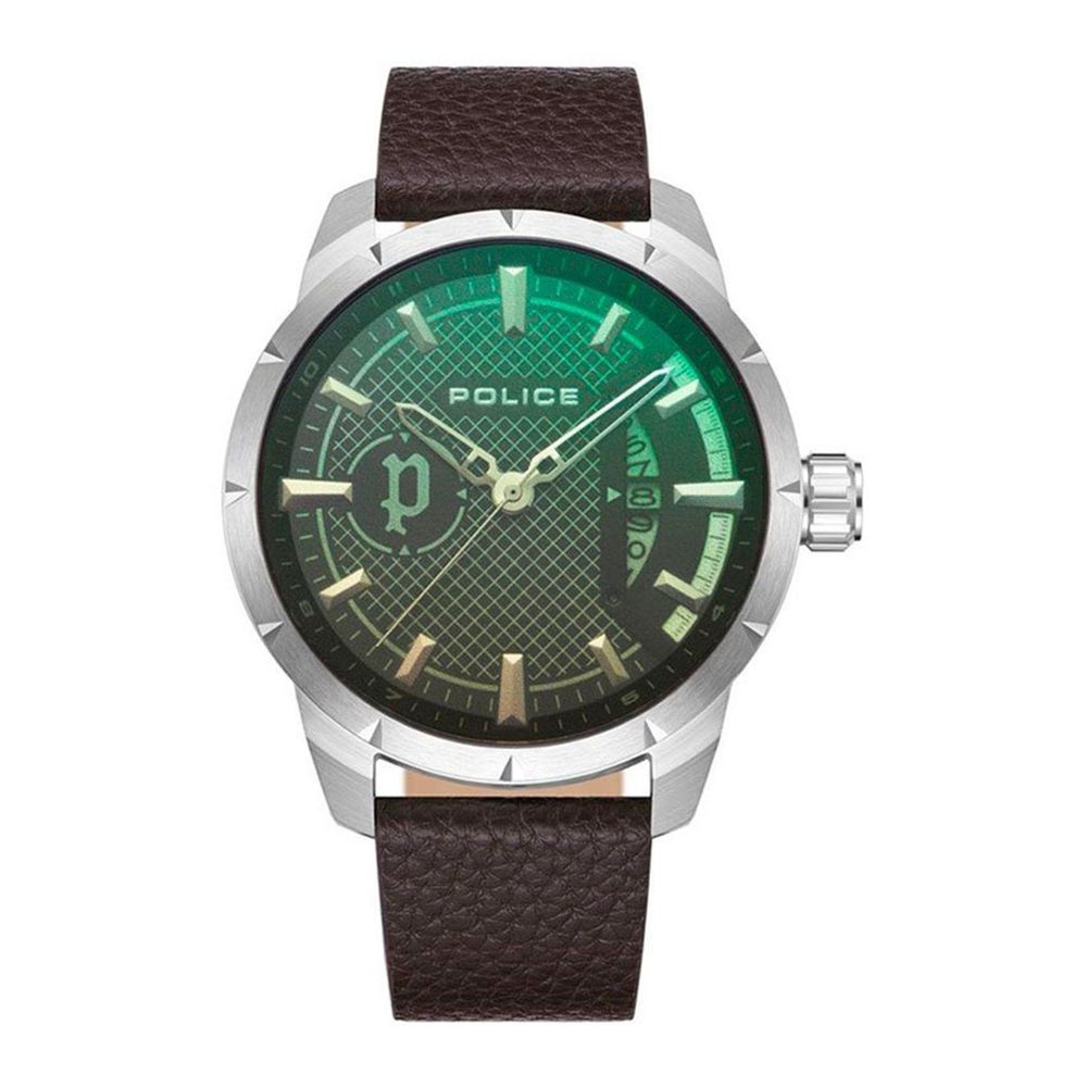 Police Brown Leather Watch - Beyzy Store - Police