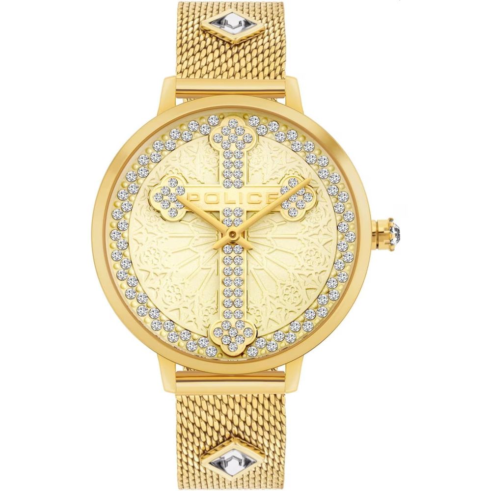 Police Gold Stainless Steel Watch - Beyzy Store - Police