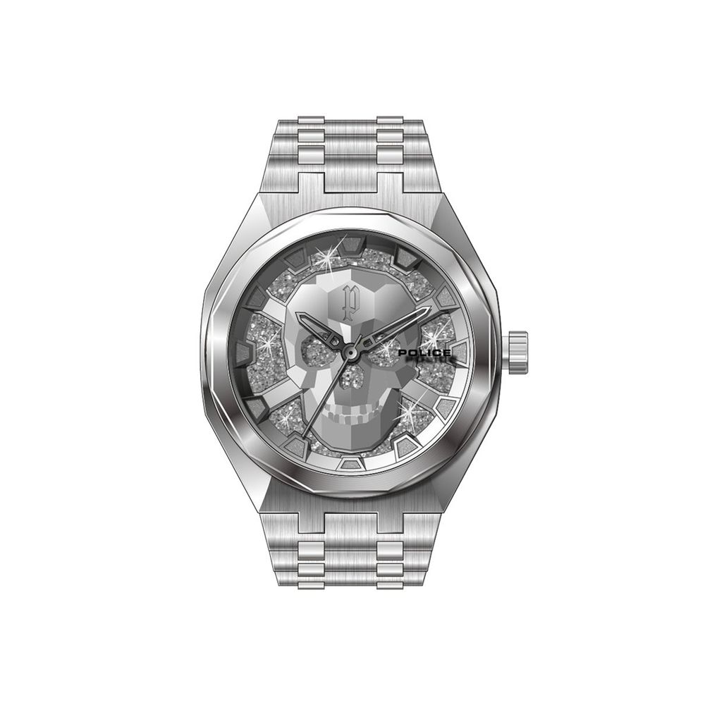 Police Silver Stainless Steel Watch - Beyzy Store - Police