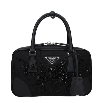 Prada Black Fabric Handbag - Beyzy Store - Prada