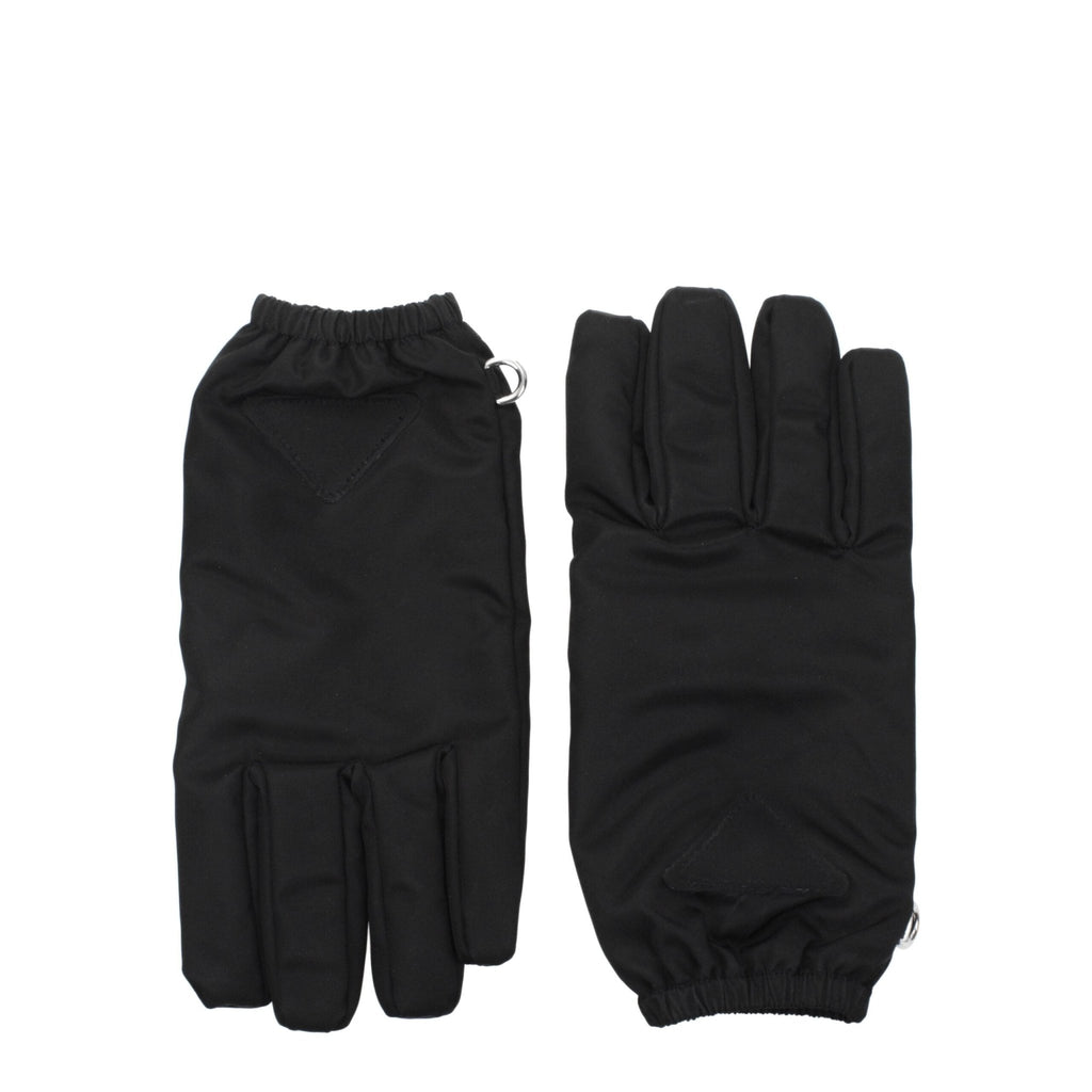 Prada Black Nylon Gloves - Beyzy Store - Prada