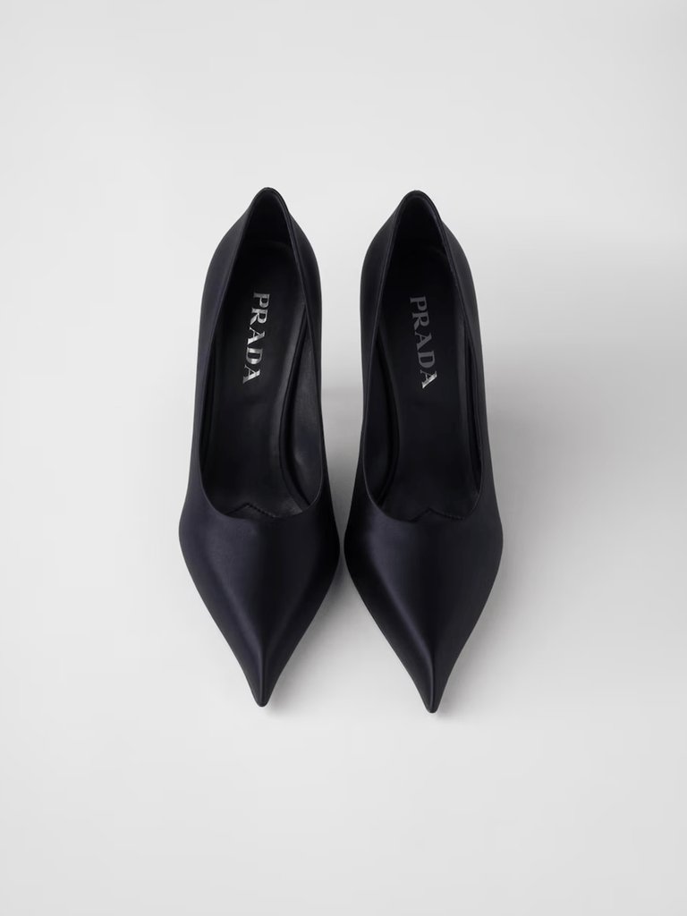 Prada Blue Satin Pumps - Beyzy Store - Prada