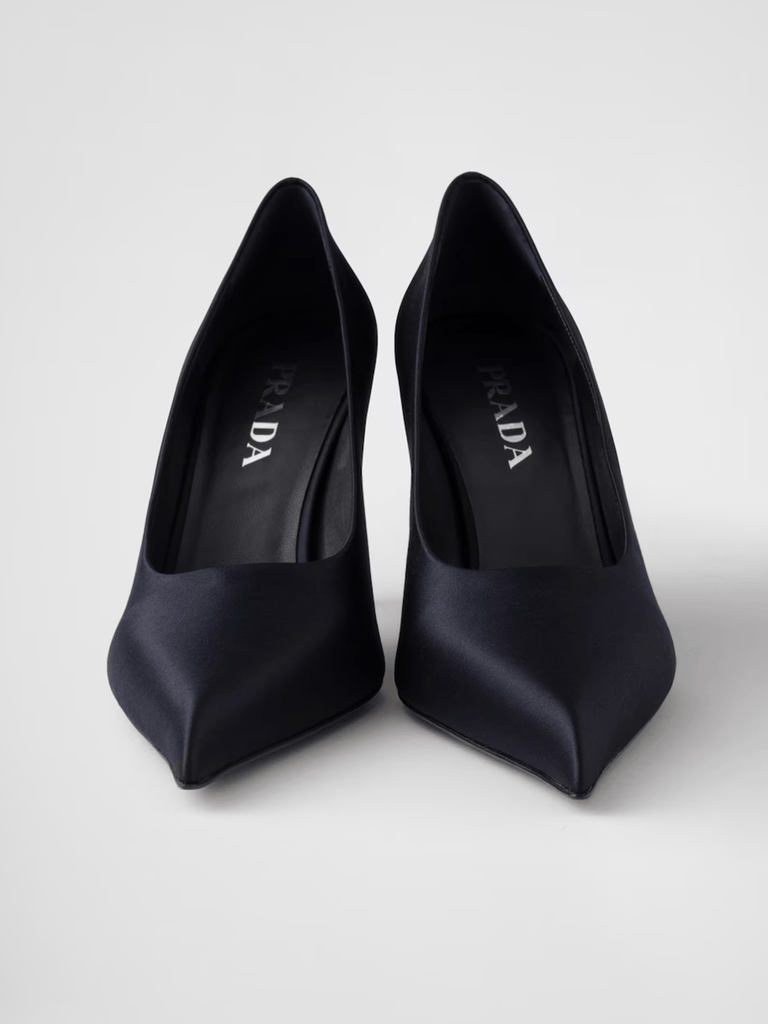 Prada Blue Satin Pumps - Beyzy Store - Prada