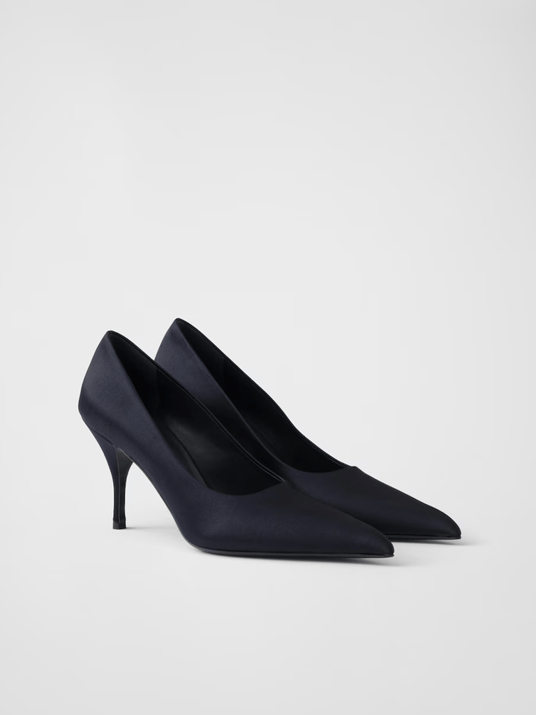 Prada Blue Satin Pumps - Beyzy Store - Prada