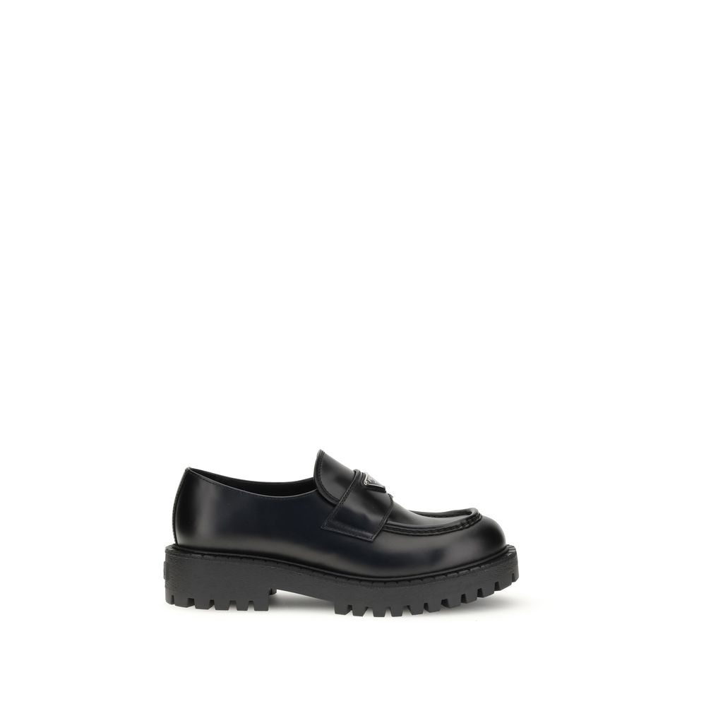 Prada Double Chocolate Loafers - Beyzy Store - Prada