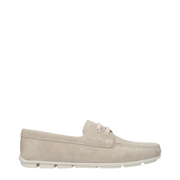 Prada Gray Leather Loafer - Beyzy Store - Prada