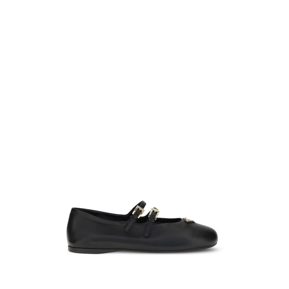 Prada Leather Ballerinas - Beyzy Store - Prada