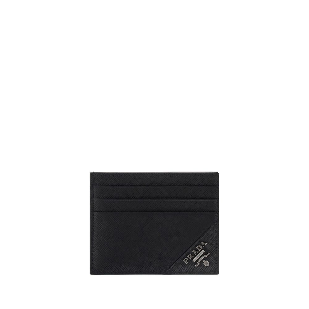 Prada Leather Card Holder - Beyzy Store - Prada
