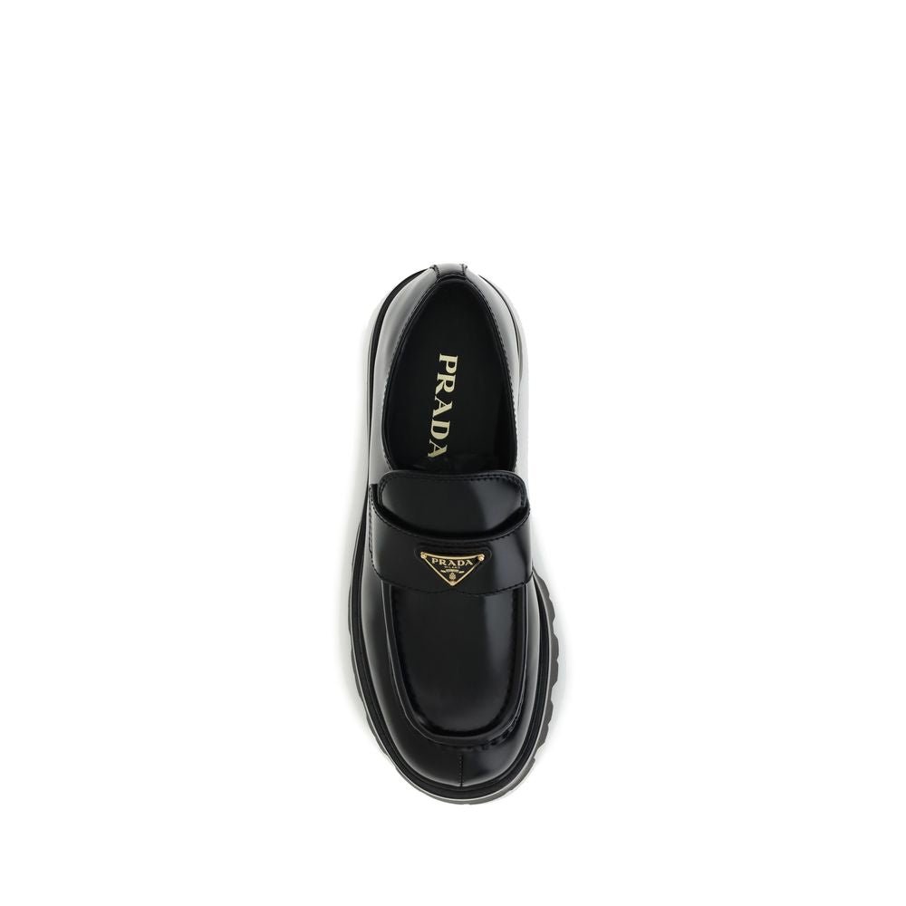 Prada Leather Monolith Loafers - Beyzy Store - Prada