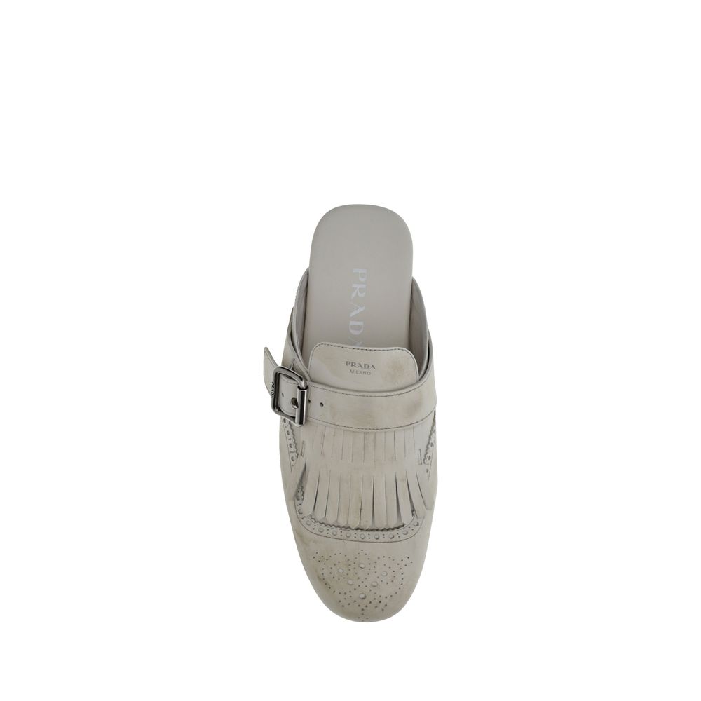 Prada Leather Mules - Beyzy Store - Prada