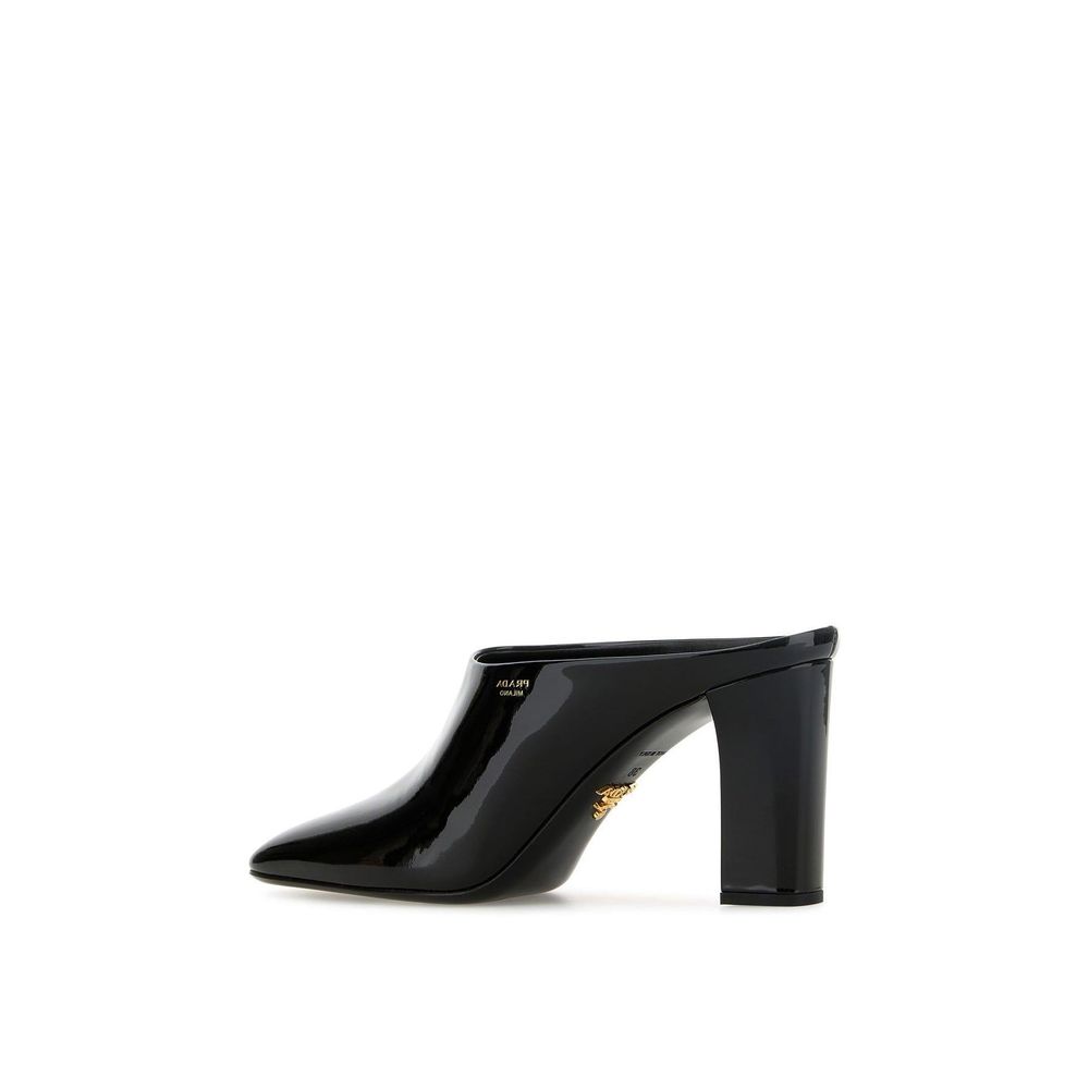Prada Leather Mules 85mm - Beyzy Store - Prada