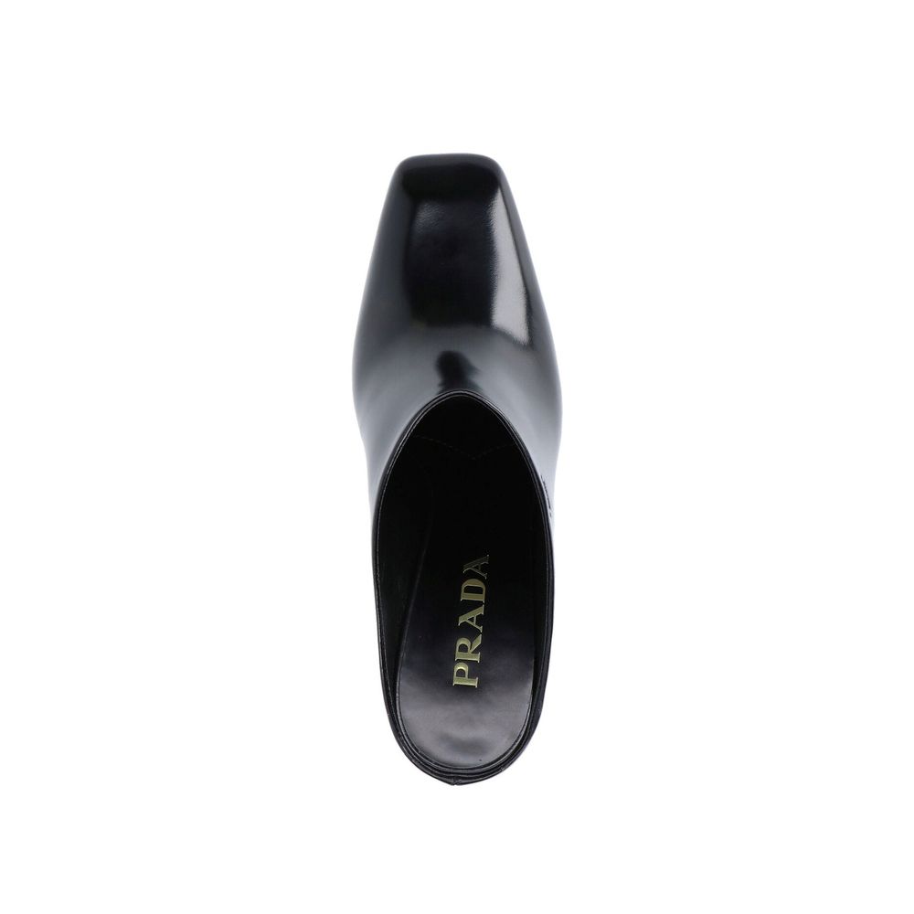 Prada Leather Mules 85mm - Beyzy Store - Prada
