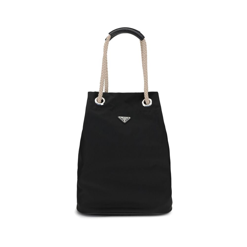 Prada Medium Mariner Re - Nylon Bucket Bag - Beyzy Store - Prada