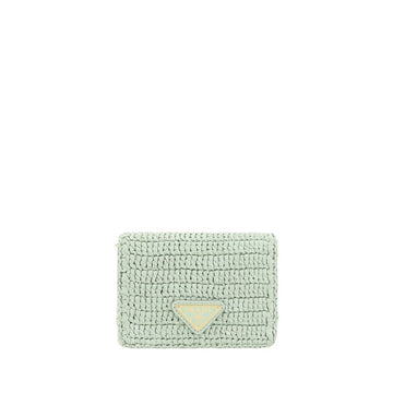 Prada Raffia Card Holder - Beyzy Store - Prada
