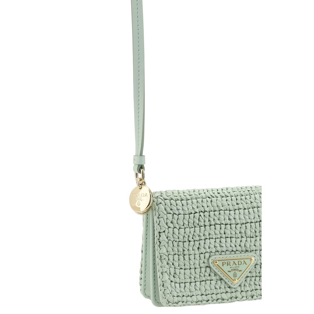 Prada Raffia Card Holder - Beyzy Store - Prada