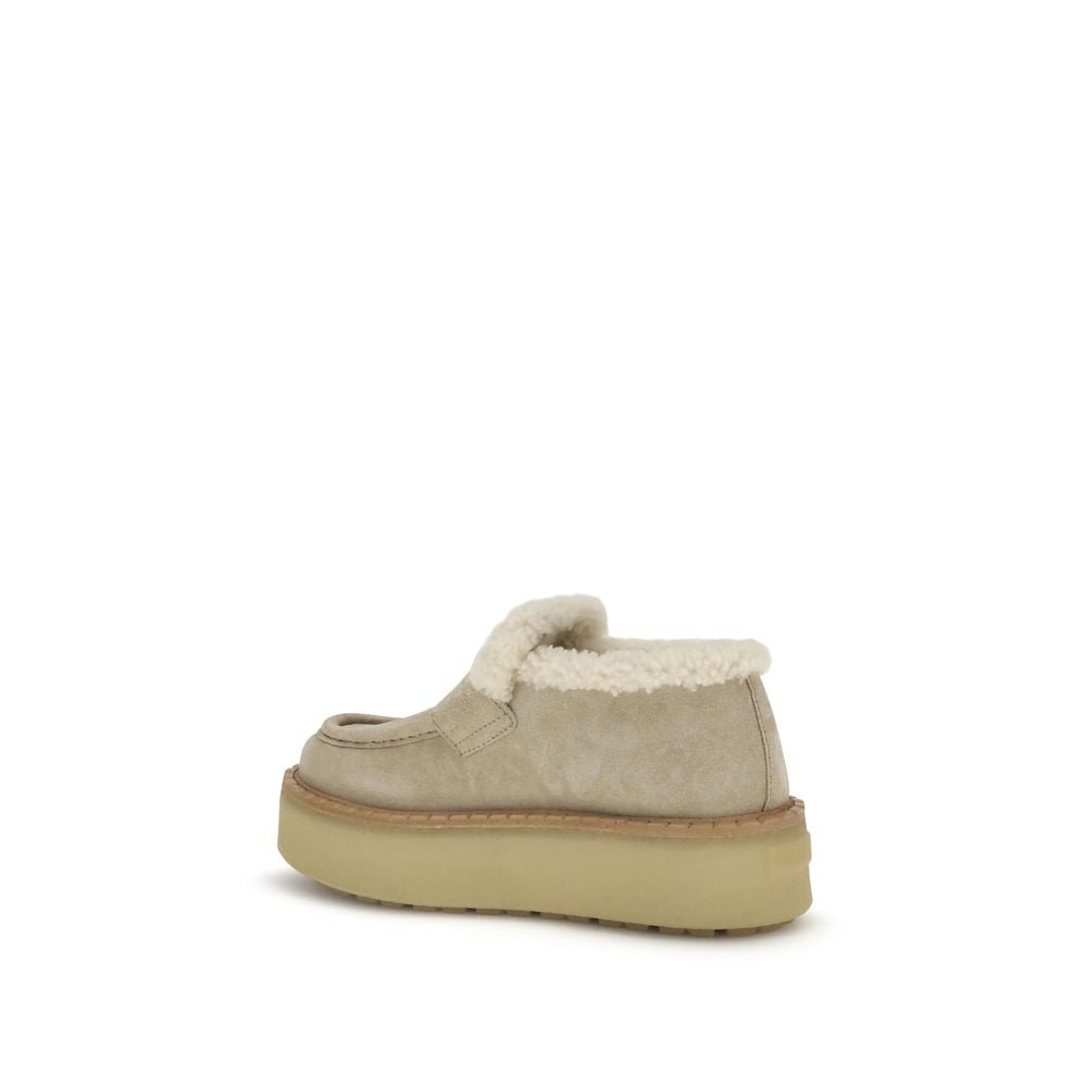 Prada Suede Loafers with shearling - Beyzy Store - Prada