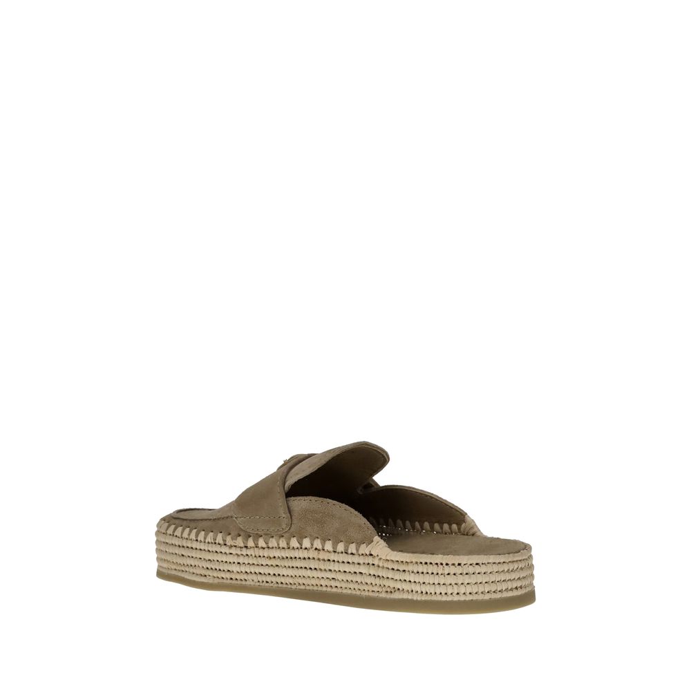 Prada Suede Mules - Beyzy Store - Prada