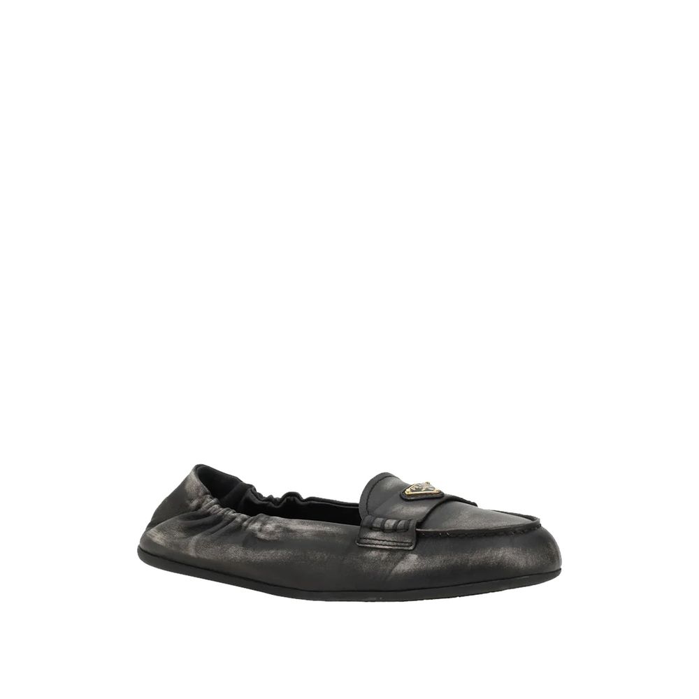 Prada Vintage - effect Leather Loafers - Beyzy Store - Prada
