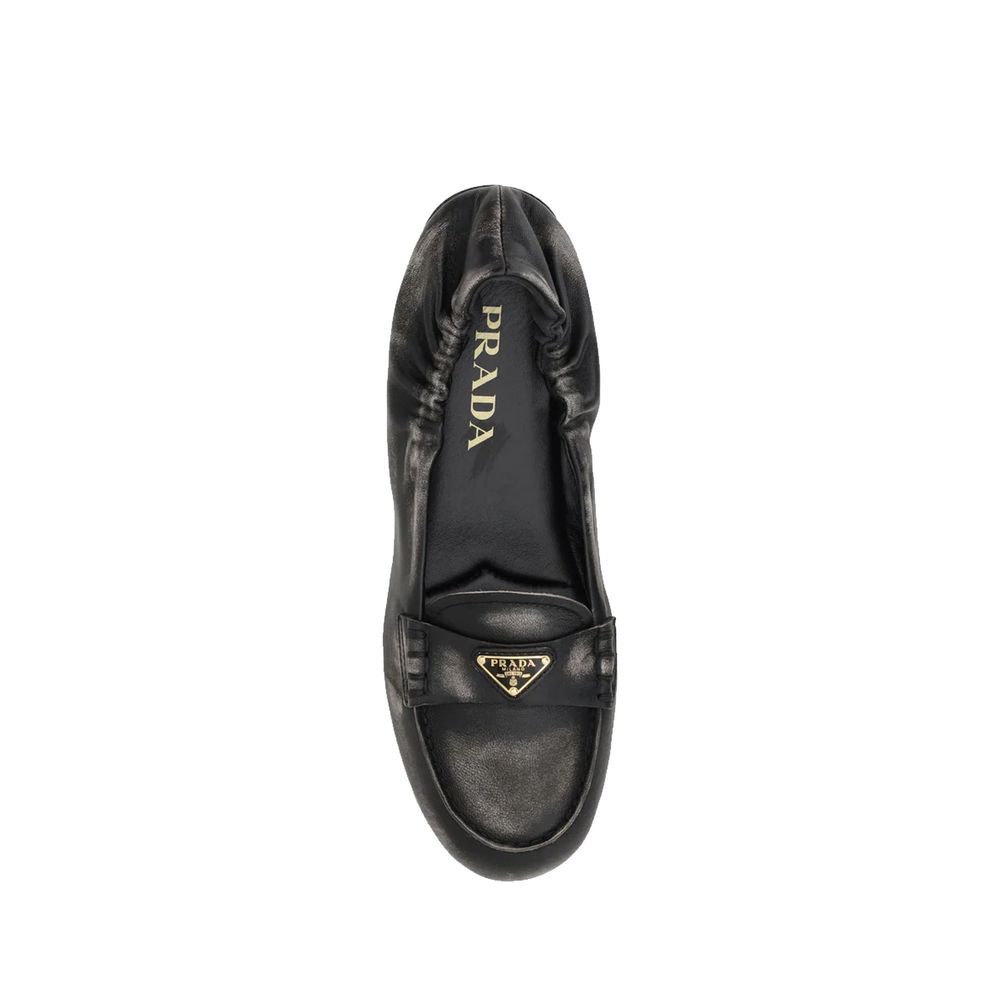 Prada Vintage - effect Leather Loafers - Beyzy Store - Prada
