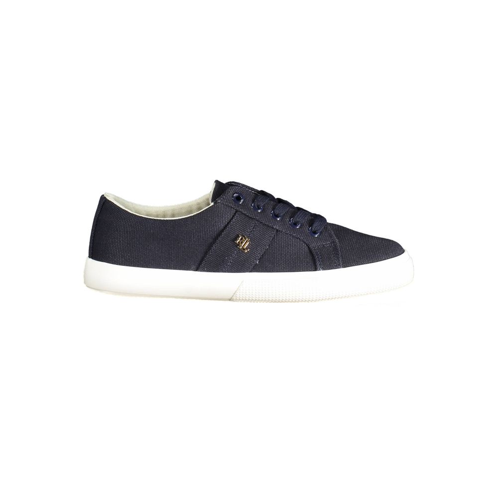 Ralph Lauren Blue Cotton Women Sneaker - Beyzy Store - Ralph Lauren