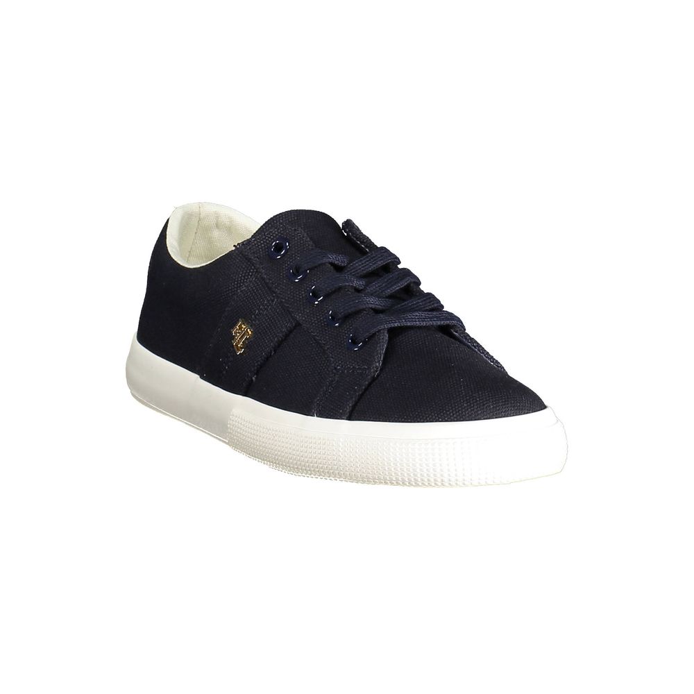 Ralph Lauren Blue Cotton Women Sneaker - Beyzy Store - Ralph Lauren