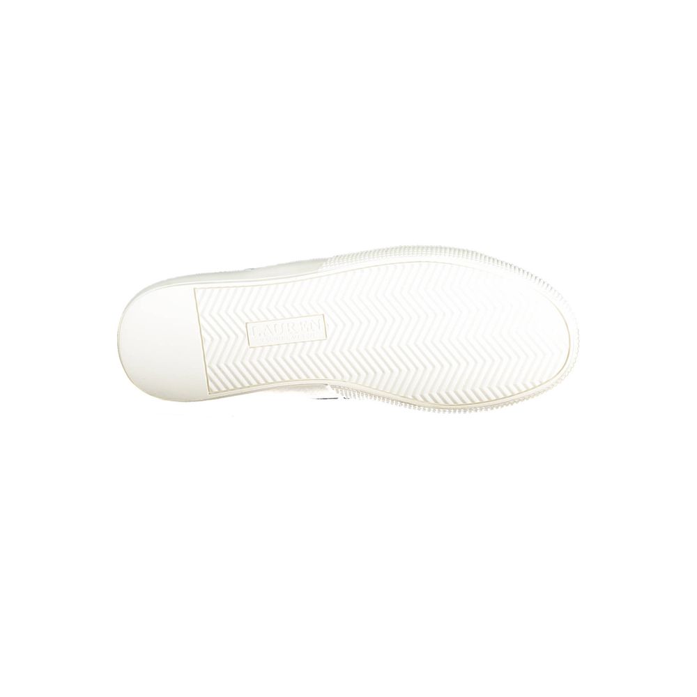 Ralph Lauren Blue Leather Women Sneaker - Beyzy Store - Ralph Lauren