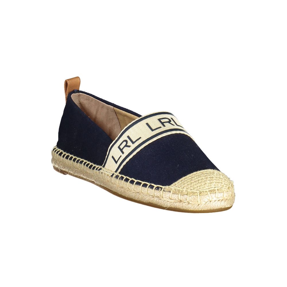 Ralph Lauren Blue Polyester Women Flat Shoe - Beyzy Store - Ralph Lauren