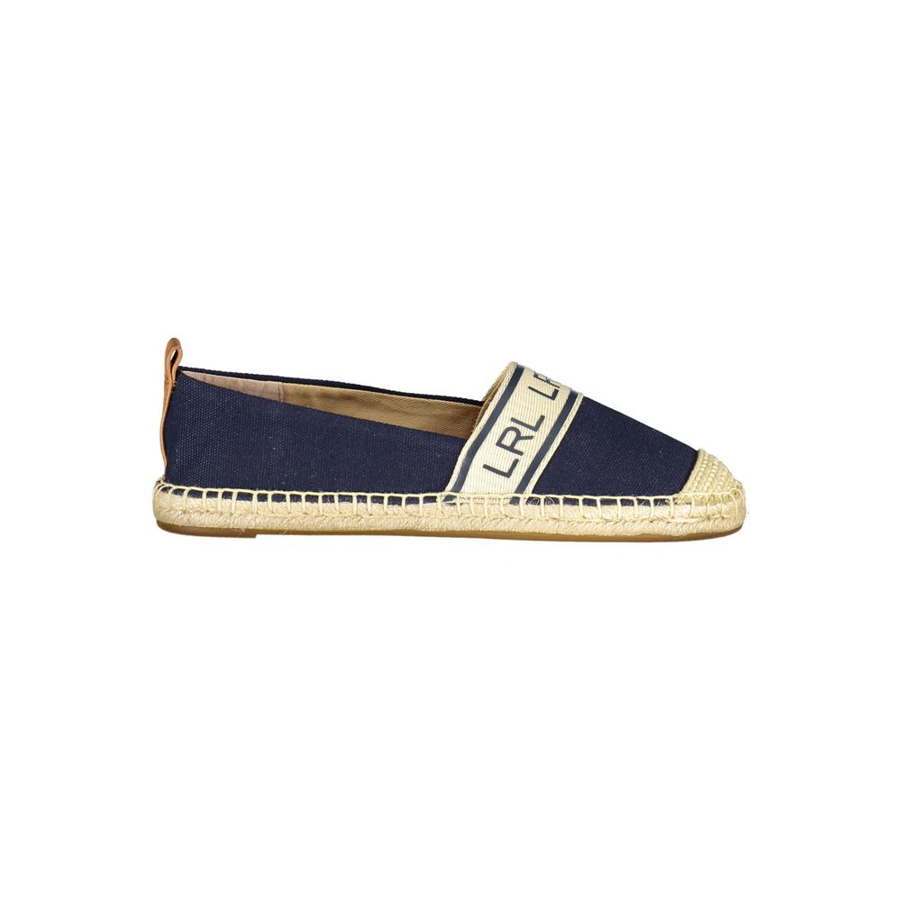 Ralph Lauren Blue Polyester Women Flat Shoe - Beyzy Store - Ralph Lauren