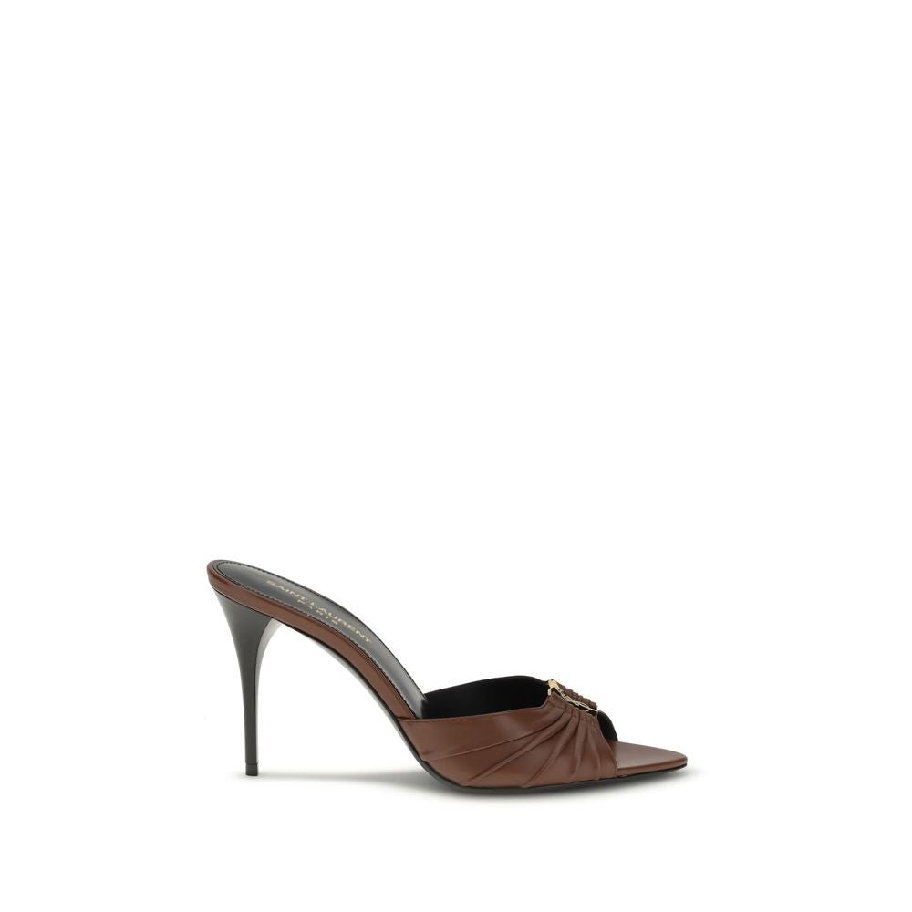 Saint Laurent Babylon Mule Sandals - Beyzy Store - Saint Laurent