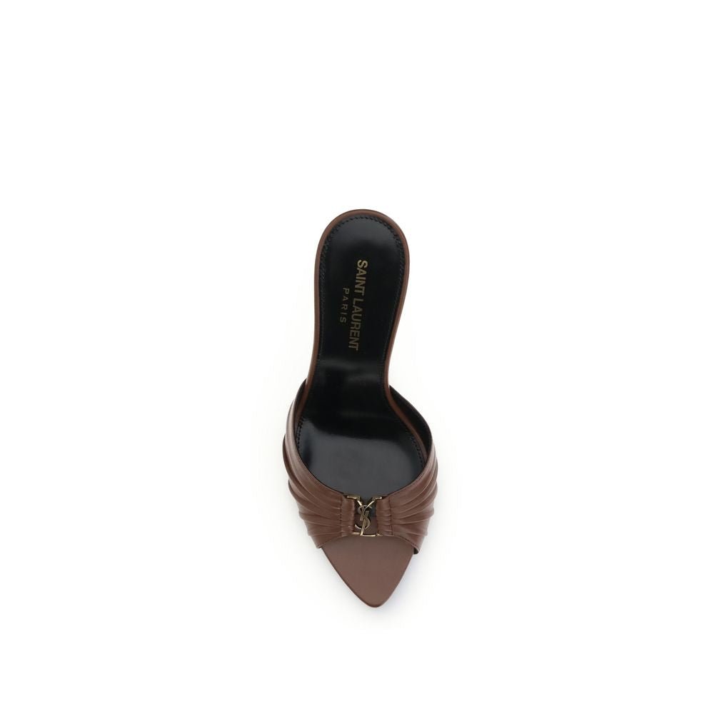 Saint Laurent Babylon Mule Sandals - Beyzy Store - Saint Laurent